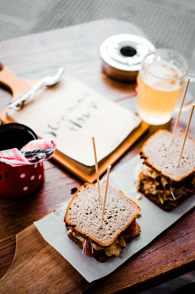 Toasted Tempeh Sandwich